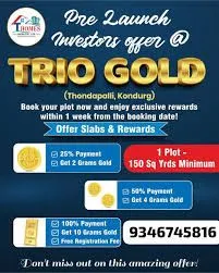 Plots for Sale in Kondurg Call me 9346745816