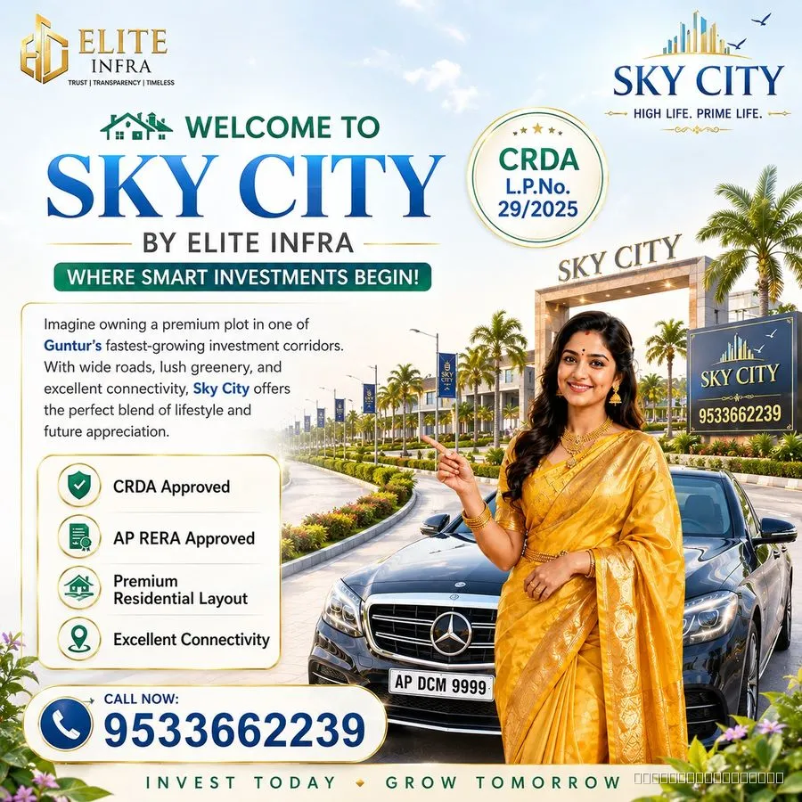 Open Plots Available In Guntur - 2